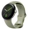 Image de Montre connectée Google Pixel Watch 5 41 mm Bluetooth Doré avec bracelet sport caoutchouc Vert