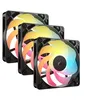 Image de Pack de 3 Ventilateur PC Corsair RS120-R ARGB 120 mm noir pour boîtier