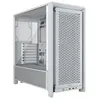 Image de Boîtier PC Corsair FRAME 4000D RS moyen tour blanc avec panneau latéral verre trempé