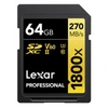 Image de LEXARSDXC PRO GOLD UHS-II 1800X 64GB V60