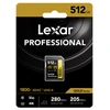 Image de LEXARSD PRO GOLD UHS-II 1800X 512GB V60