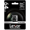 Image de LEXARSDXC SILVER PLUS UHS-1 64G V30 150MB/S