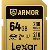Image de LEXARSDXC PRO GOLD ARMOR UHS-II 64GB V60