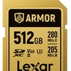 Image de LEXARSDXC PRO GOLD ARMOR UHS-II 512GB V60