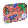 Image de Jeu de construction magnétique Clixo Crew Pack 30 pièces Vert et Bleu
