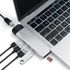 Image de Adaptateur Satechi Hub Pro Type-C avec Ethernet et HDMI 4K Argent