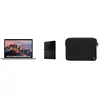 Image de Apple MacBook Pro 15.4" Retina avec Touch Bar 256 Go SSD 16 Go RAM Intel Core i7 quadricoeur à 2.6 GHz Gris Sidéral + Disque Dur Externe WD My Passport pour Mac 1 To Noir + Housse MW Noire et Blanche pour MacBook Pro Retina 15"