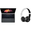 Image de Apple MacBook Pro 13.3'' Retina avec Touch Bar 256 Go SSD 8 Go RAM Intel Core i5 bicoeur à 2.9 GHz Gris Sidéral + Casque Beats Solo 2 Edition Luxe Noir