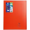 Image de Cahier de 96 pages Seyès Clairefontaine Koverbook 24 x 32 cm Rouge