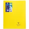 Image de Cahier de 96 pages Seyès Clairefontaine Koverbook 24 x 32 cm Jaune