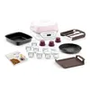 Image de Machine à gâteaux Tefal Cake Factory Infinity KD850110 1200 W Blanc Rose