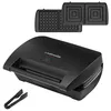 Image de Gaufrier Lagrange Mini Maxi 900 W Noir