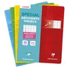 Image de Cahier pour déficients visuels de 48 pages Seyès Clairefontaine Modèle aléatoire