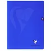 Image de Cahier de 96 pages séyès Clairefontaine Mimesys 24 x 32 cm Bleu