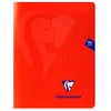 Image de Cahier de 96 pages Seyès Clairefontaine Mimesys 17 x 22 cm Rouge