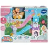 Image de Véhicule Vtech Tut Tut Bolides Disney Princesses Château-toboggan enchanté avec Le carrosse mariage enchanté de Cendrillon