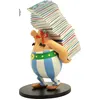 Image de Figurine de collection Obélix pile d'albums Produits Dérivés Vidéo (Genre) Objet dérivé