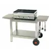 Image de KRAMPOUZ Chariot pour Plancha Tout Inox 140 x 59 x 85 cm KHEA05