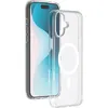 Image de Coque hybride BigBen Connected compatible MagSafe pour iPhone 16 Plus Transparent