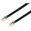 Image de Câble Ethernet RJ-11 mâle vers Ethernet RJ-11 mâle Temium 10 m Noir