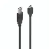 Image de Câble Accsup USB-A Mâle vers Mini USB Mâle 1,8 m Noir
