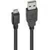 Image de Câble Accsup Micro USB Mâle vers USB-A Mâle 3 m Noir