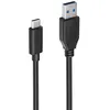 Image de Câble USB-C vers USB-A Accsup 1 m Noir