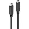 Image de Câble USB-C vers USB-C Accsup 1 m Noir
