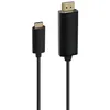 Image de Câble USB-C vers HDMI 4K Ultra HD Accsup 3 m Noir