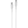 Image de Câble Accsup USB-C Mâle vers USB-C Mâle 2 m Blanc