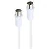 Image de Câble Accsup antenne coaxial 2 m Blanc