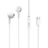 Image de Ecouteurs intra-auriculaire filaires USB-C Swingson Blanc