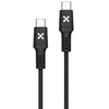Image de Câble Wefix USB-C vers USB-C 60 W 2 m Noir