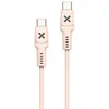 Image de Câble Wefix USB-C vers USB-C 60 W 1 m Rose