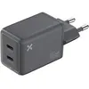Image de Chargeur secteur Wefix Pro GaN 45 W Double USB-C Gris