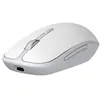 Image de Souris rechargeable sans fil Accsup Bluetooth Blanc bicolore