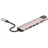 Image de Hub USB-C 7-en-1 Accsup Rose poudré