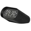 Image de Réveil LCD Lexon Ray Clock avec thermomètre et hygromètre Noir