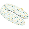 Image de BADABULLE Coussin d'allaitement « Feathers », ergonomique.