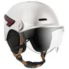 Image de Casque vélo et trottinette avec LED Casr Glow Crème M