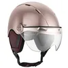 Image de Casque vélo et trottinette avec visière Casr Life Rose L