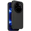 Image de Coque arrière semi-rigide au touché peau Made For Xiaomi Noir pour Xiaomi 17 Ultra