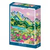 Image de Puzzle 500 pièces Alize Pieces & Peace Lever de soleil sur les Alpes