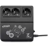 Image de Onduleur 3 prises Infosec Z1 ZenCube EX 600 Noir et blanc