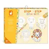Image de Dessin et coloriage enfant Janod Step by step drawing 20 modèles animaux