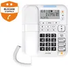 Image de Téléphone filaire Alcatel TMAX 70 avec fonction Blocage d'appels Blanc