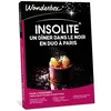 Image de Coffret cadeau Wonderbox Insolite Un dîner dans le noir en duo à Paris pour 2 personnes