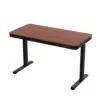 Image de Bureau électrique RGo DESK Office - 120 x 60 - Marron / Noir