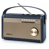 Image de Radio portable Bluetooth Muse M-098 NB Bleu et Or