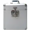 Image de Flight case rangement 25 LP couleur argent pour vinyle